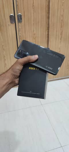 poco F3 complete box 8.256 lush condition