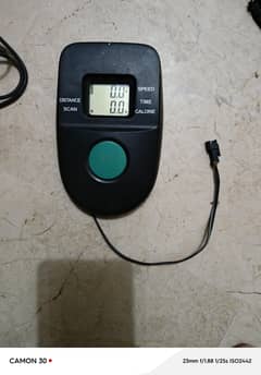 Cycling machine meter