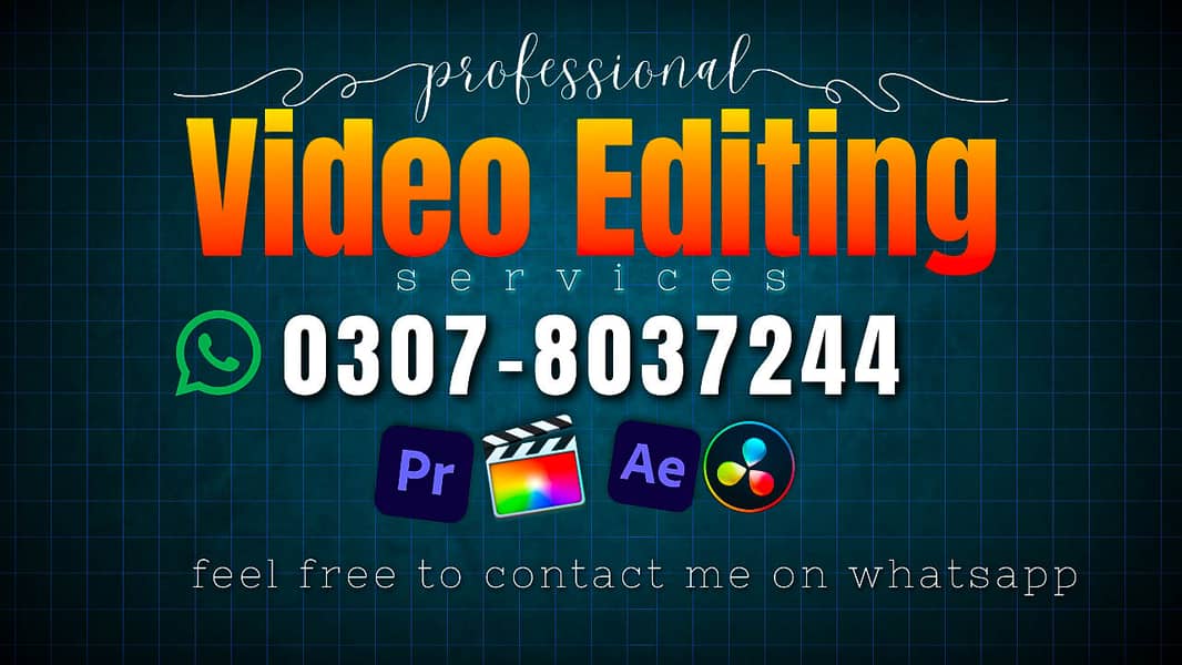Youtube Video Editor/ Services for Insta TikTok youtube automation 0