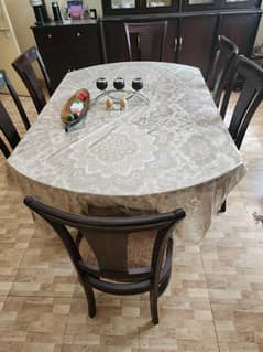 Dinning Table with 6 Chairs