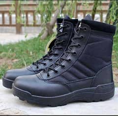 Man Army Long Boot Shoes