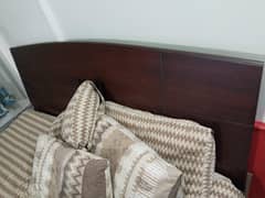 Wooden Bed set with Matress
