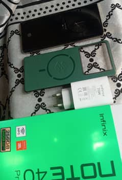infinix note 40 pro . 12+12gb  ram  256gb memory