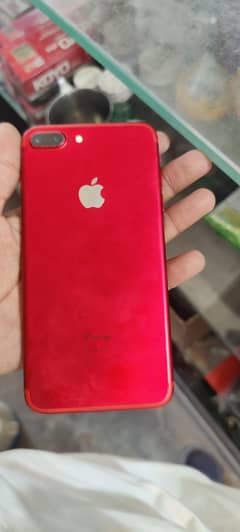 I phone 7 plus 128 GB with box Red colour