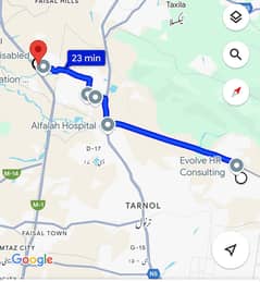 15.3 Marla -Best plot in of B-17 F (Peshawar Motorway and  GT road.