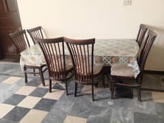 6 chair Dinning Table for sale Urgent