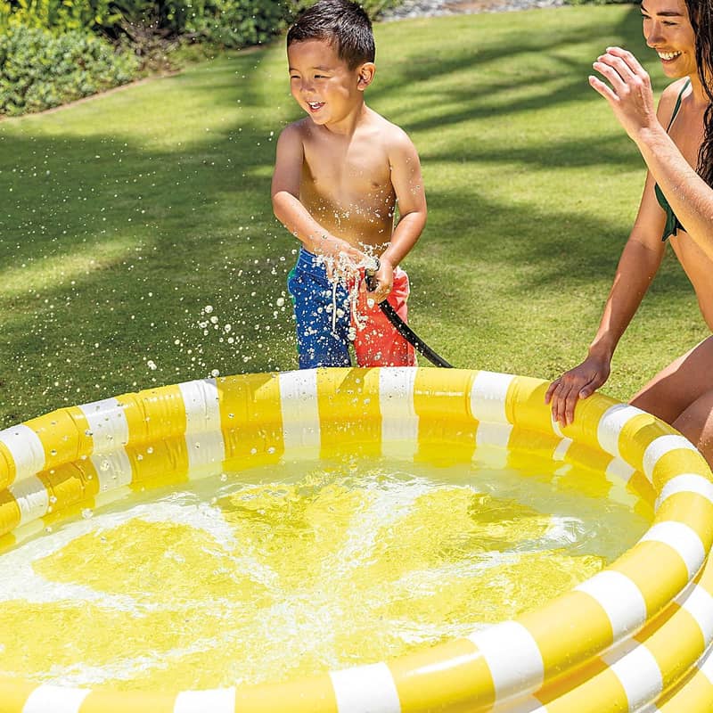 INTEX 58" x 13" Zesty Lemon Kiddie Pool Round 5