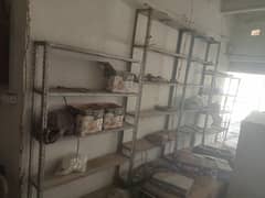 iron wood rack