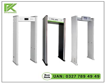 WALK-THROUGH METAL DETECTOR SECURITY GATE – MULTI-ZONE DETECTION 0