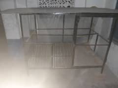 lohay ka cage bilkul new ha jis bhai nay lana ho rabta karay