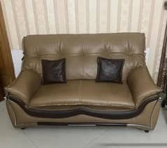 Leather Sofa Set