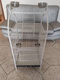 good quality cage for hand tame parrots raw and grey.