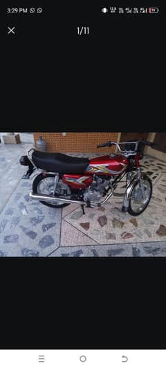 Honda cg 125 10/10 condition