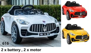 Electric Baby Car Self Drive/remote cntrl 2 Rear Motors, 12V 2 Battery