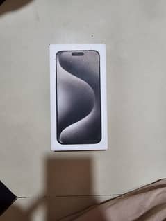Iphone 15pro max HK Natural Titanium Non PTA