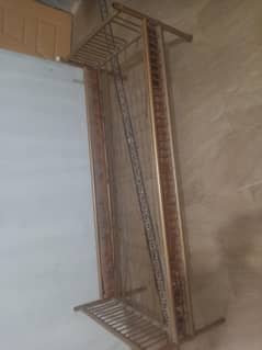 single bed's 2 metal