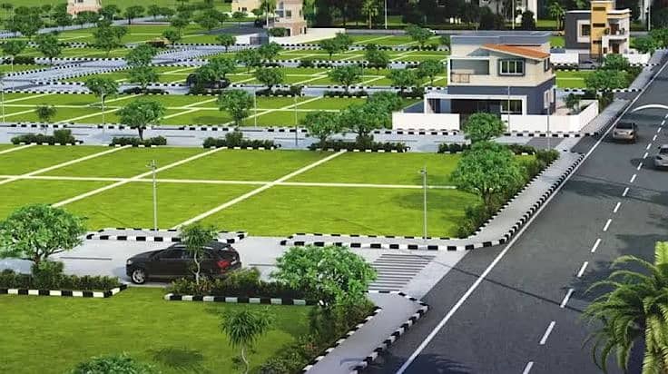 10 Marla Residential Plot Available On EasyInstallments In DHA 4