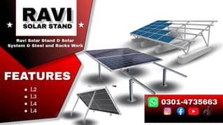 Solar panel stand Adjustable solar stand L2, L3,L4 ,L5 frames