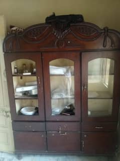 55" w 69" H showcase