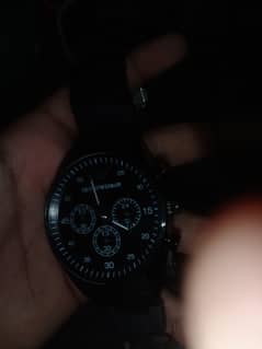 ARMANI WATCH BLACK