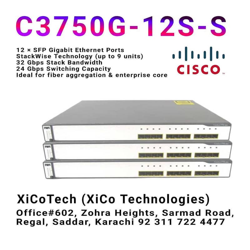 Networking switches Cisco Huawei D-Link Unifi Mikrotik 4