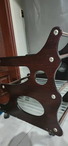 Food and tea serving trolley