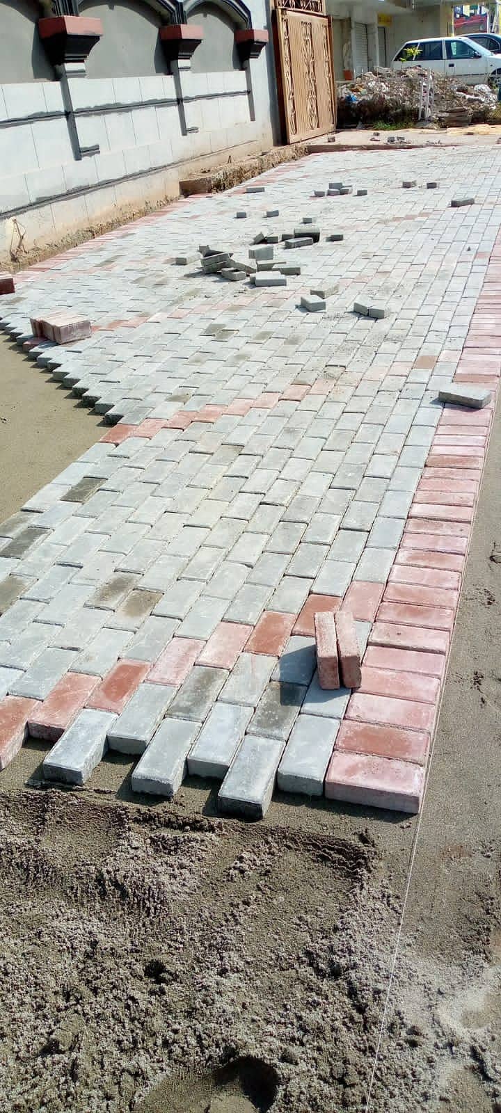 tuff tiles ,Paver ,kerb stone and all types of blocks 6