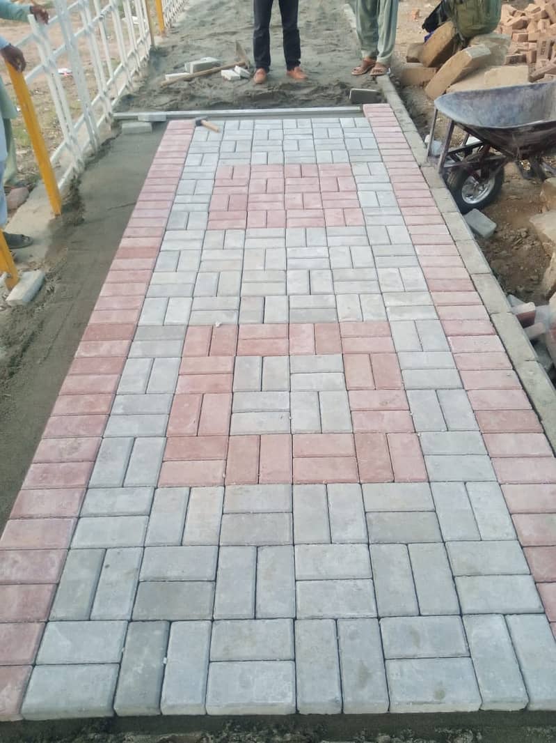 tuff tiles ,Paver ,kerb stone and all types of blocks 1