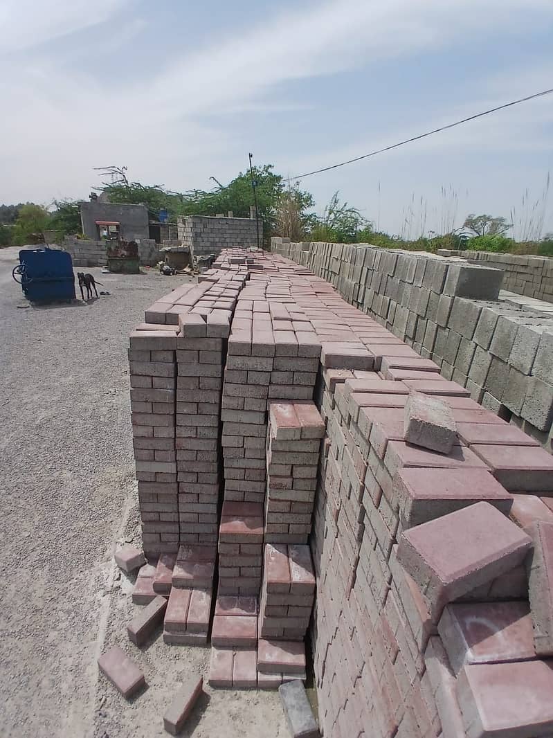 tuff tiles ,Paver ,kerb stone and all types of blocks 9