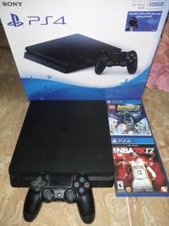 Ps4 Slim Sealed with 14 Games and an Original Controller