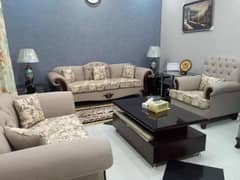 7 Seater Sofa Set with Table