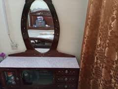 Wooden Dressing table with multiple storage space