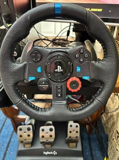LOGITECH STEERING WHEEL G29 WITH FULL BOX + DRIVING FORCE SHIFTER