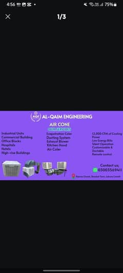 Evaporative | Air Coler | Exhaust Bolwer | Ducting System