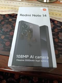 Redmi note 14 8gb 128gb seal pack
