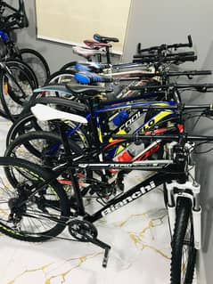 Branded Preloved bicycles.
