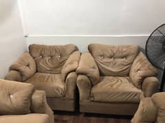 Sofa set 7 seater just like new