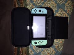 Nintendo switch animal crossing edition.
