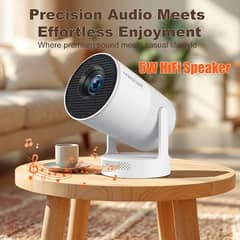 4K Android 11 Portable wifi TV computer projector