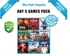 ANY 10GAMES OF YOUR CHOICE- GAME FOR PC (GOOGLE DRIVE/ MEDIAFIRE) - QR