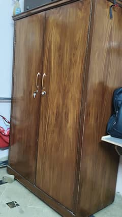 2 door wardrobe ( 1 year used)