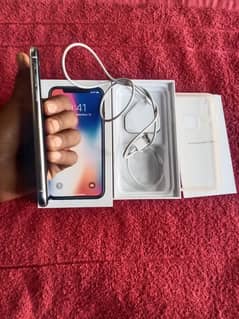 apple iPhone X 64gb for sale. 03358071474