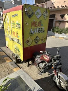 Food Cart with fast food equipment