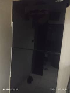 Hitachi Refrigerator and Haier Washing Machine With Dryer