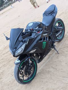 Kawasaki ninja Zx4r dual cylinder m4 exsose loud sound