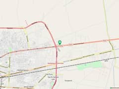 Near Orange Line Train Station and Ring Road 5 Marla Residential Plot File For Sale Al Raheem Gardens Phase 5, GT Road, Lahore, Punjab