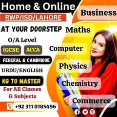 Home Tutor,Online Tutor,Online Tution,Kg,IGCSE,O/A level,Montes,Englis