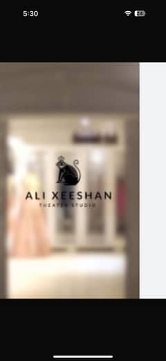 Btidal dress “Ali Xeeshan”