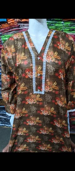 2 PC Lawn Suite | Lilan Fabric | Cotton 2 pc suite for ladies