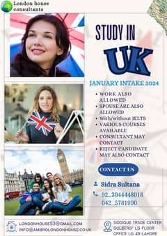 study in uk ESOL IN LONDON NO IELTS metric education required/4000GBP